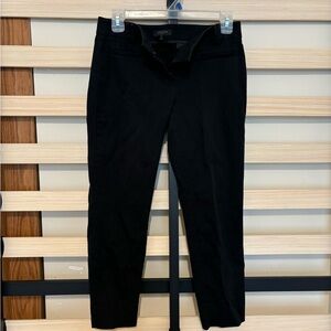 Ann Taylor Black Ankle Trousers Petite Business Casual Pants
